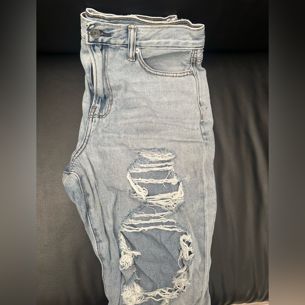 AE mom style jeans